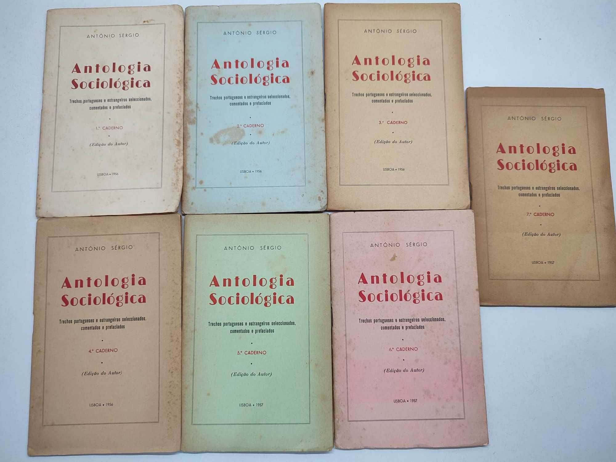Livros - Antologia Sociológica (7 Volumes) (correio incluido)