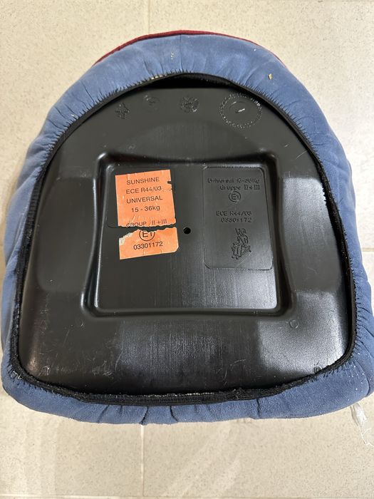 Assento de carro para criança