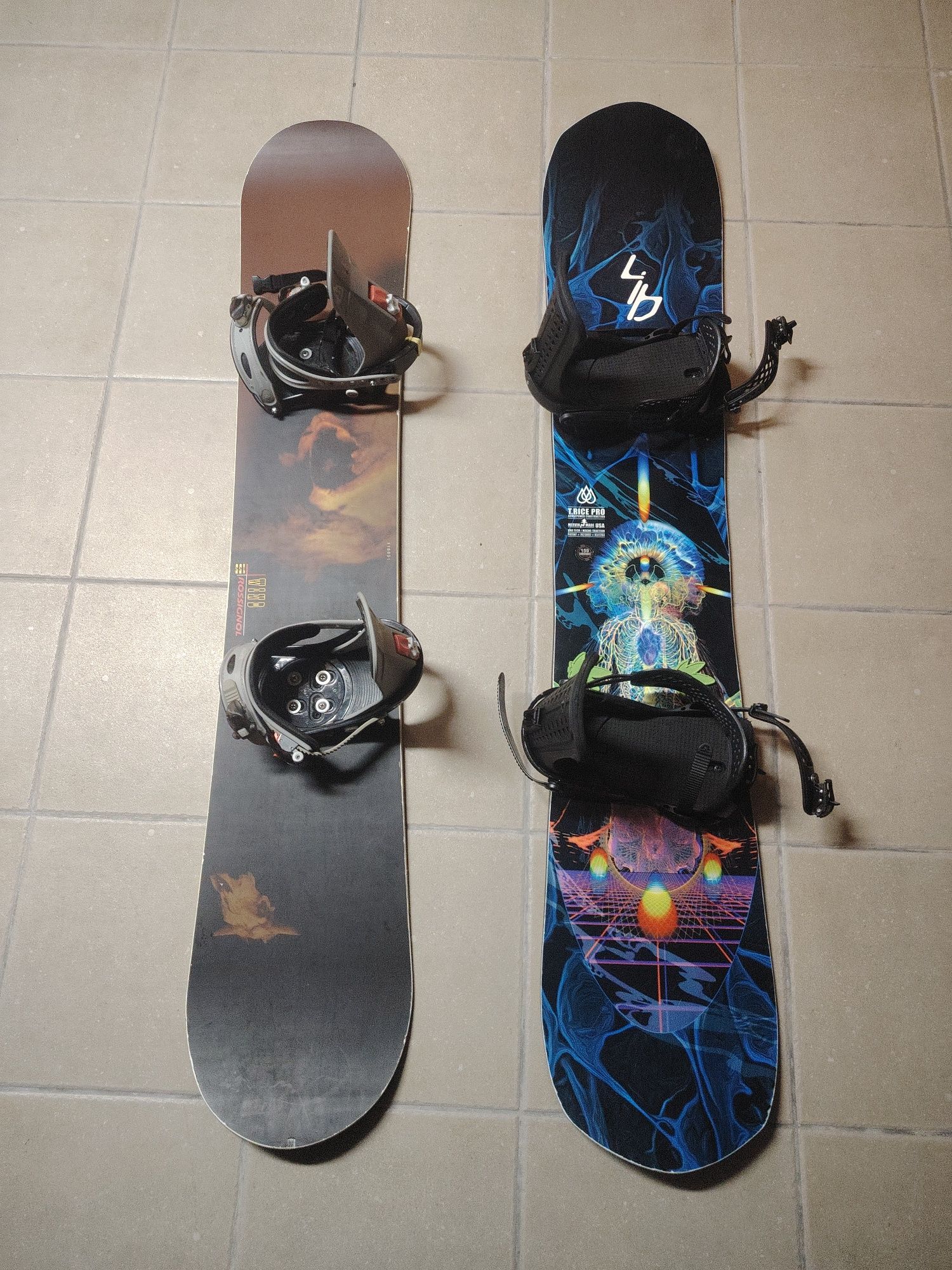 Pranchas snowboard