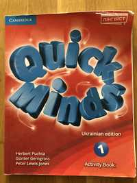 Quick Minds Ukrainian edition 1 Activity Book англійська мова Лінгвіст