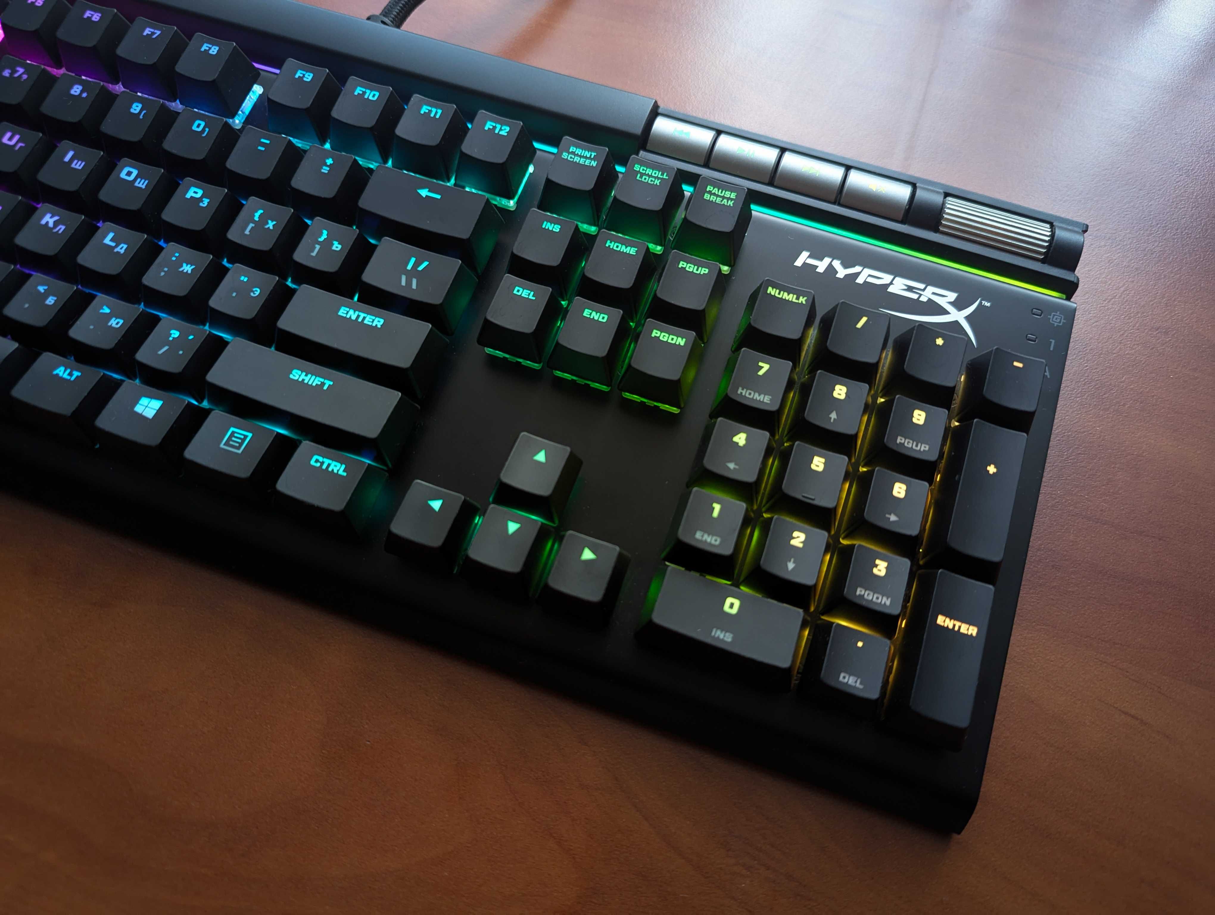 Клавіатура HyperX Alloy Elite RGB Cherry MX Red USB (HX-KB2RD2-RU)