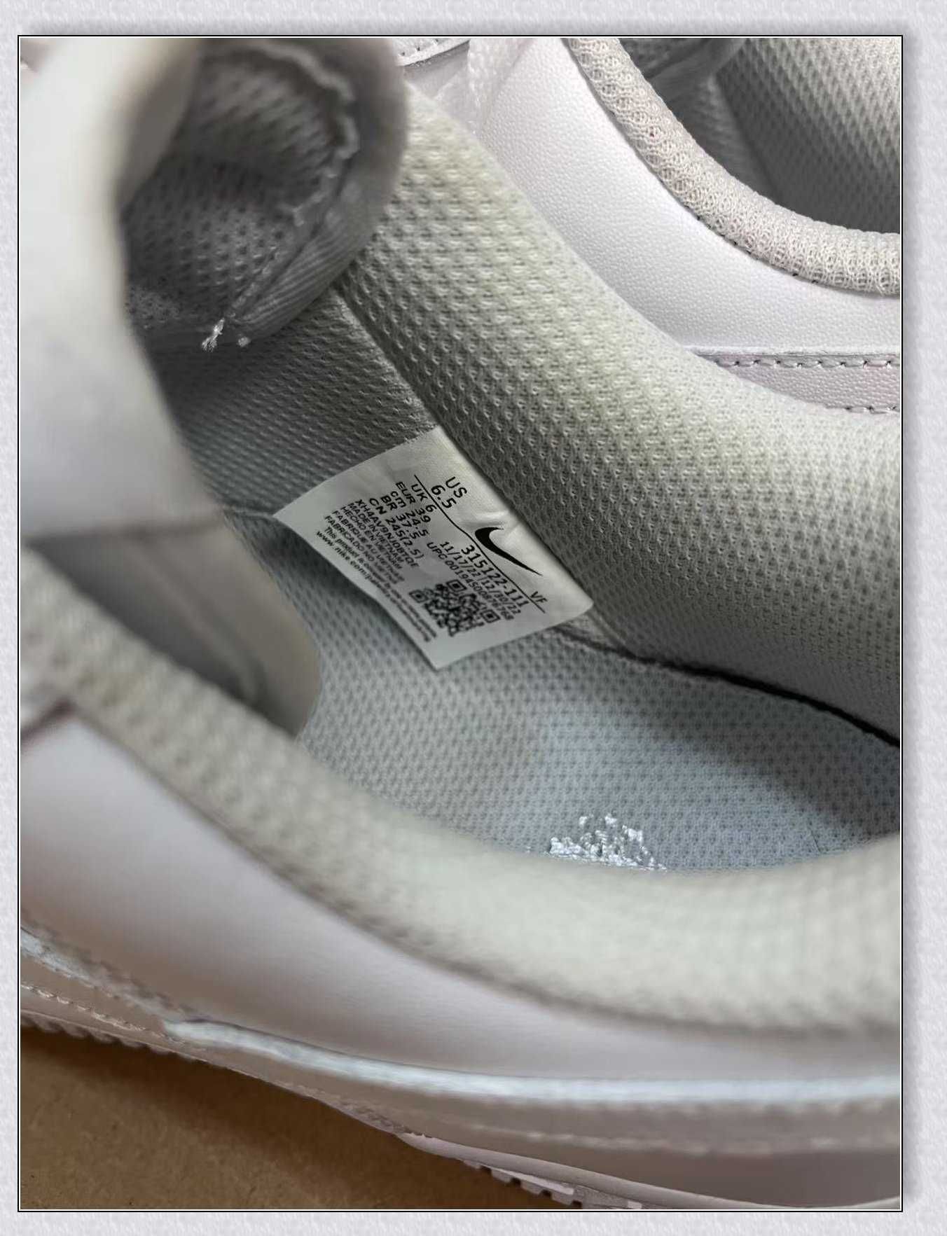 NIKE white sneakers, size 39