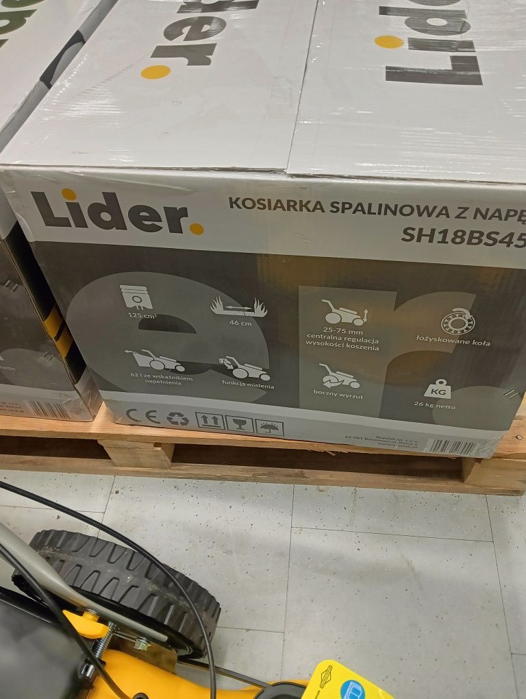 kosiarka spalinowa lider nowa