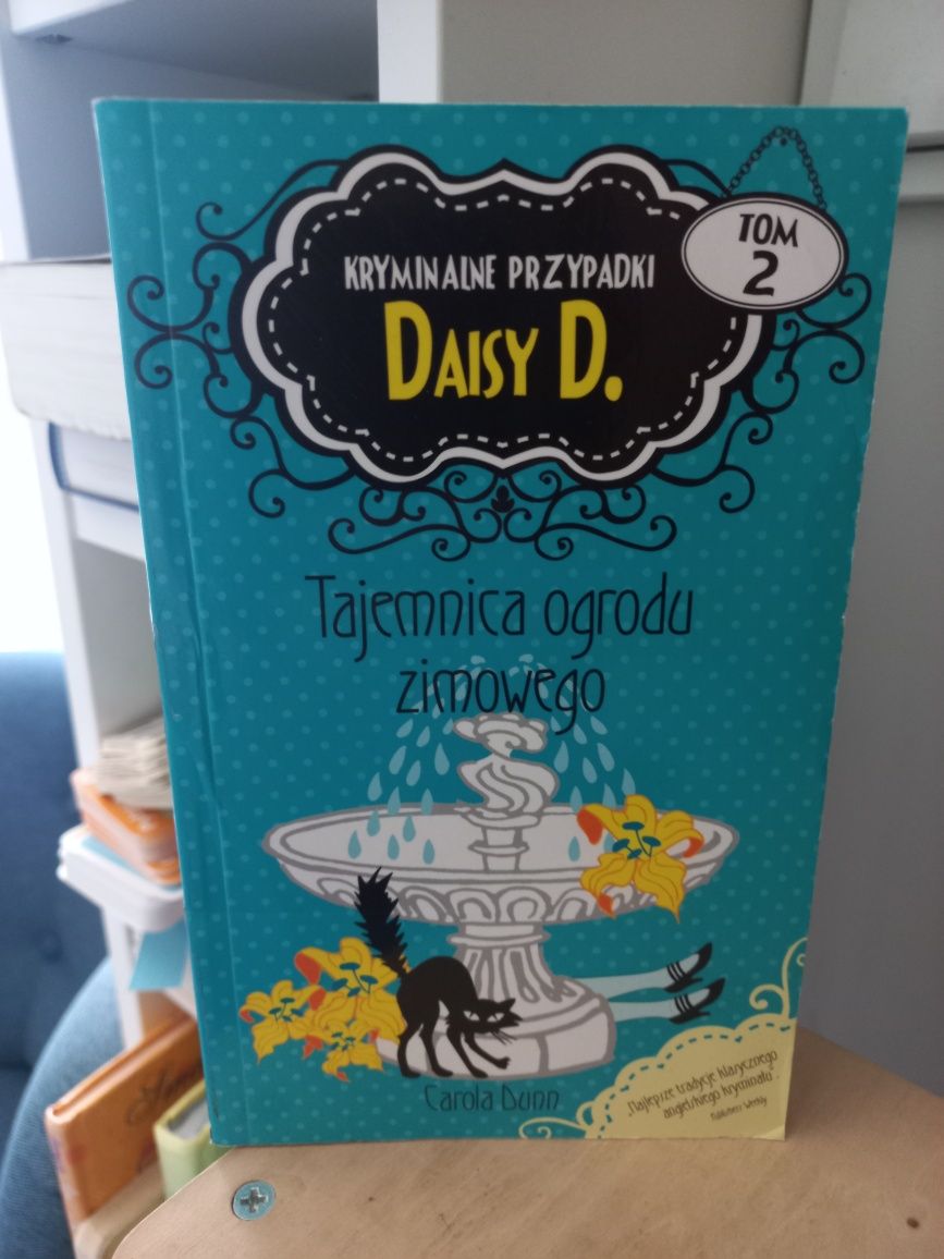 Książka  "Kryminalne przypadkii Daisy D"