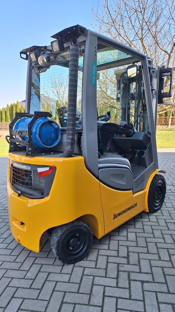 Jungheinrich TFG 316 z 2019r UDT maszt Triplex przesuw wózek widłowy l