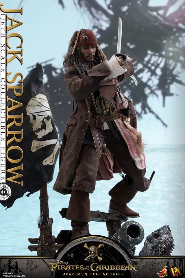 Фигурка 1/6 hot toys dx 15 POTC DMTNT – JACK SPARROW