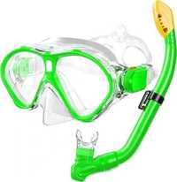 Zestaw do snorkelingu dla dzieci, okulary do nurkowania z rurką