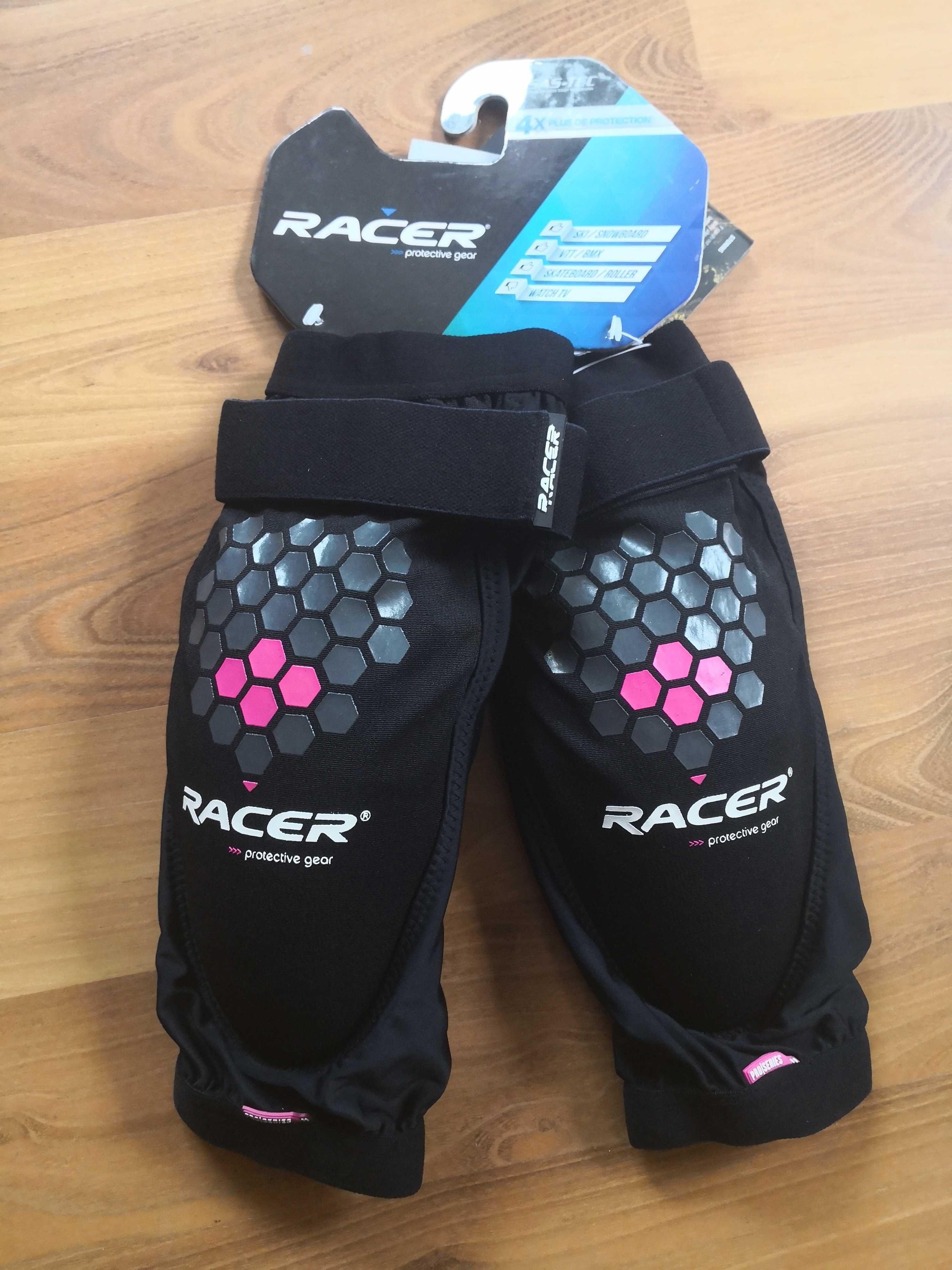 ochraniacze kolan rower rolki narty Racer Mountain knee Guard S -70%