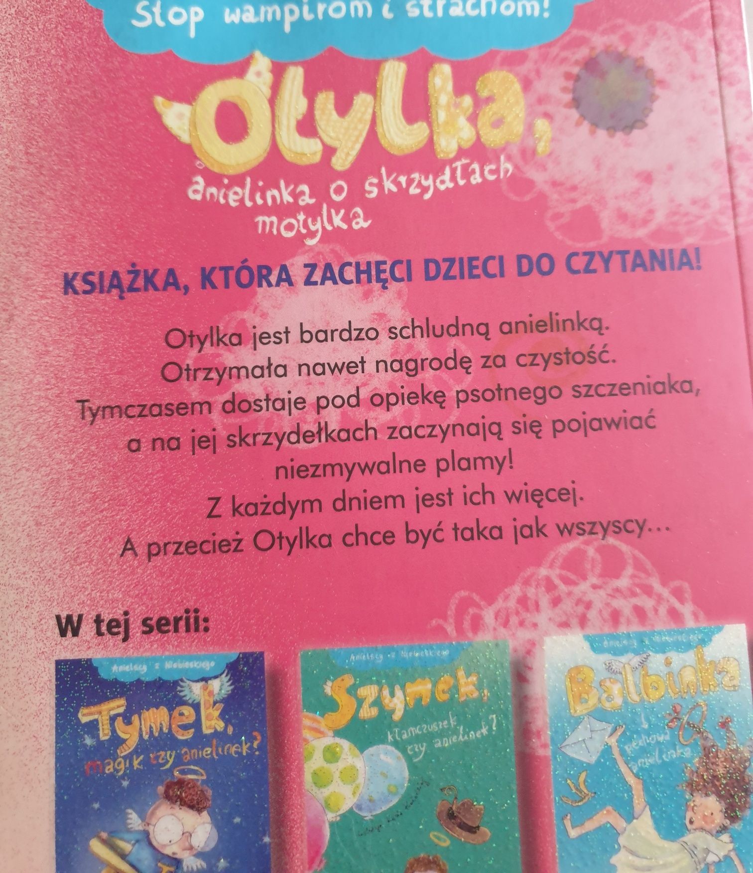 Książka Otylka, anielinka o skrzydłach motylka