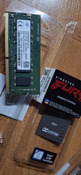 SO-DIMM  2 шт. по 8Gb DDR4 3200MHz
