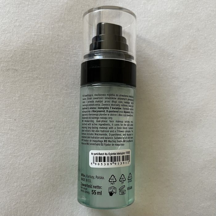 Wibo Fixing Aqua Grip Setting Spray mgiełka utrwalająca makijaż