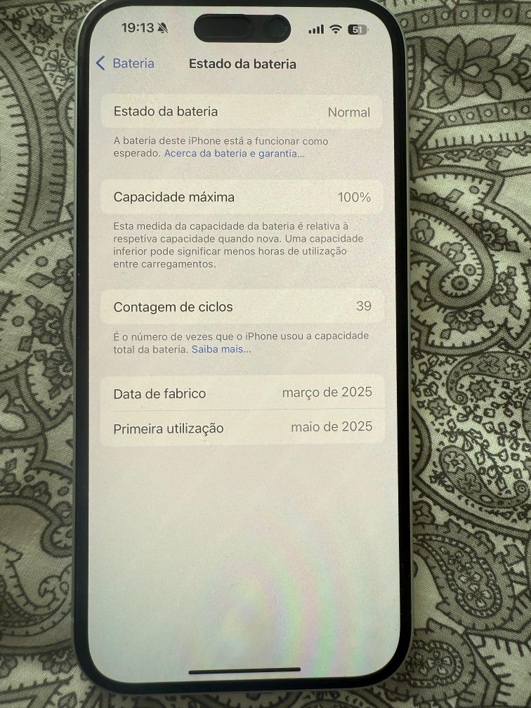 iPhone 16 branco 128gb