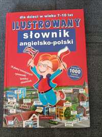 Ilustrowany słownik angielsko polski  dla dzieci