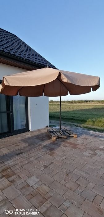 Parasol ogrodowy capuccino