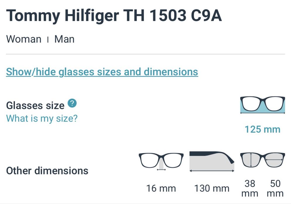 Окуляри Tommy Hilfiger оправа Томми Хилфигер для дітей підлітків