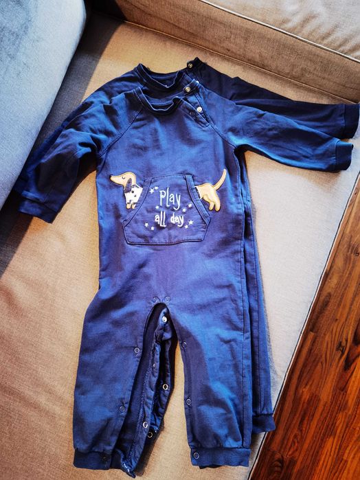 Piżamka rampers dres jednoczęściowy 86