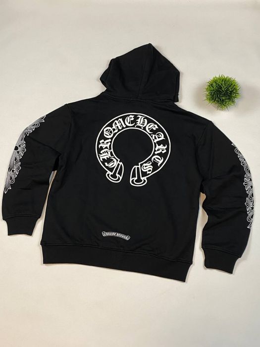 Кофта chrome hearts,  zip hoodie