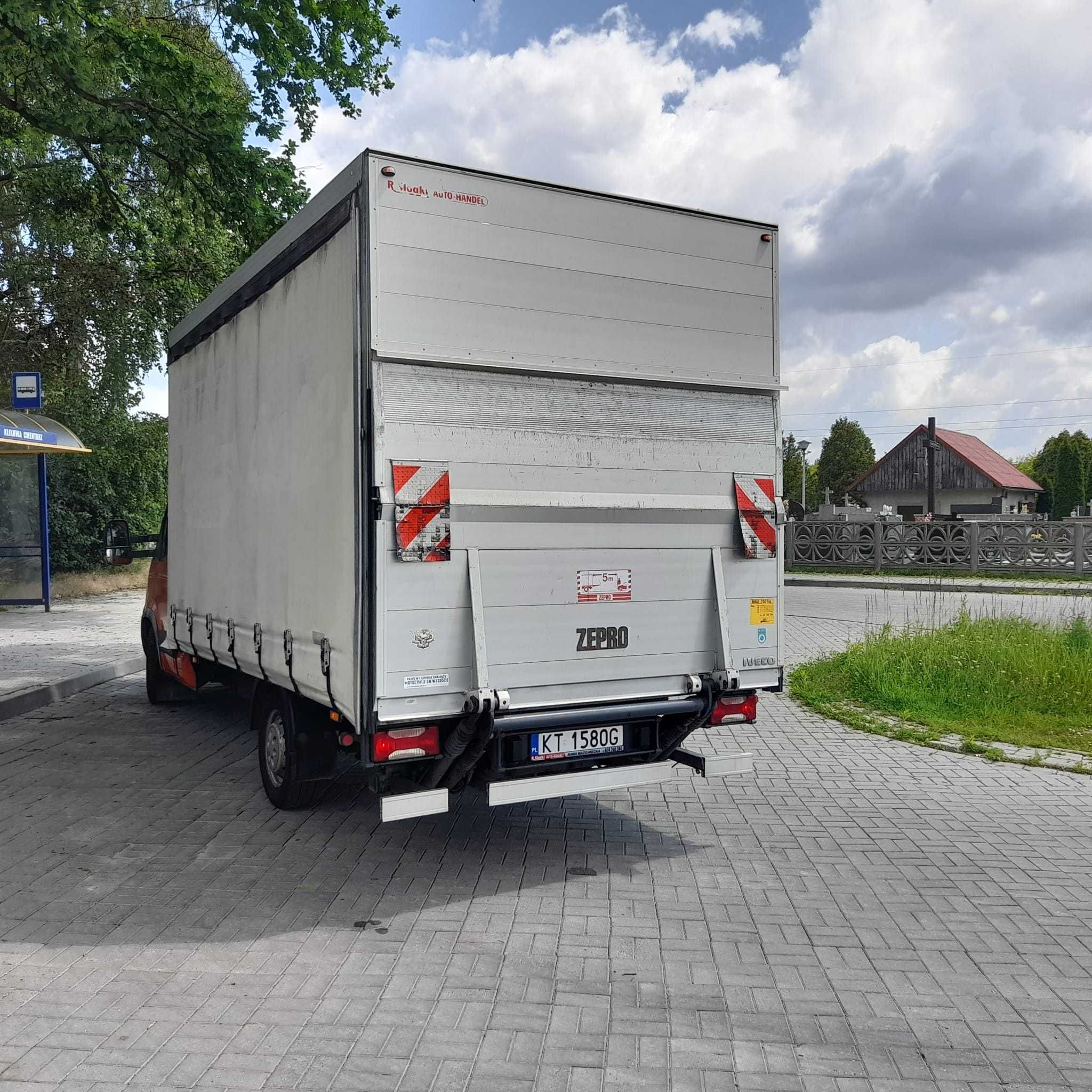 IVECO Daily 35518 | 180 KM | Kontener z windą ZEPRO | 2008