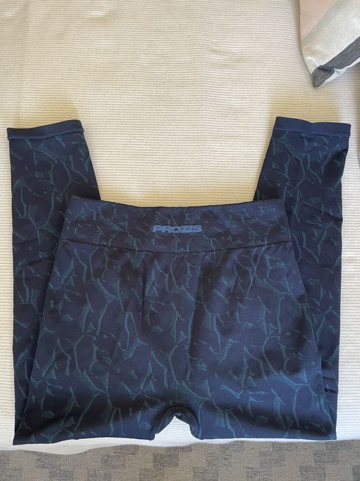 Leggins cintura regular bloom - navy blue