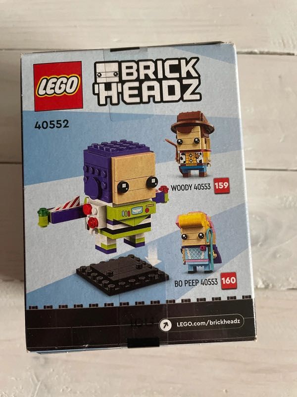 Oryginalne LEGO BrickHeadz 40552 Buzz Astral NOWE