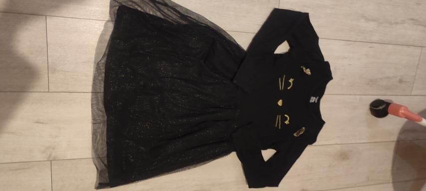Carter's чёрное платье пышное праздничное кошечка пышна юбка 14 лет