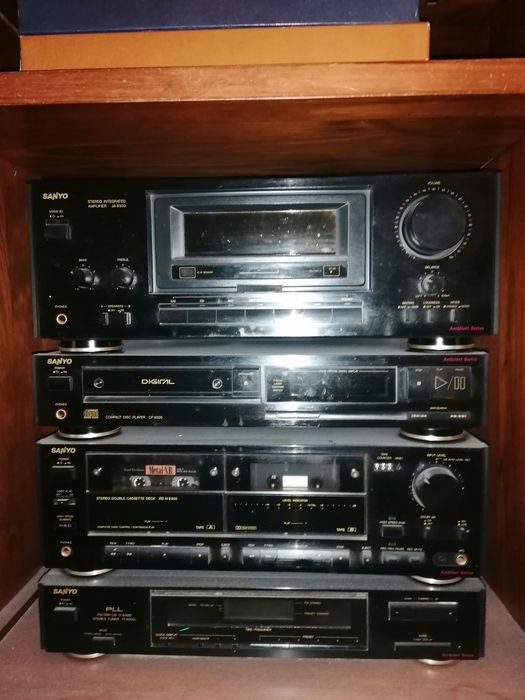 Aparelhagem de som Sanyo