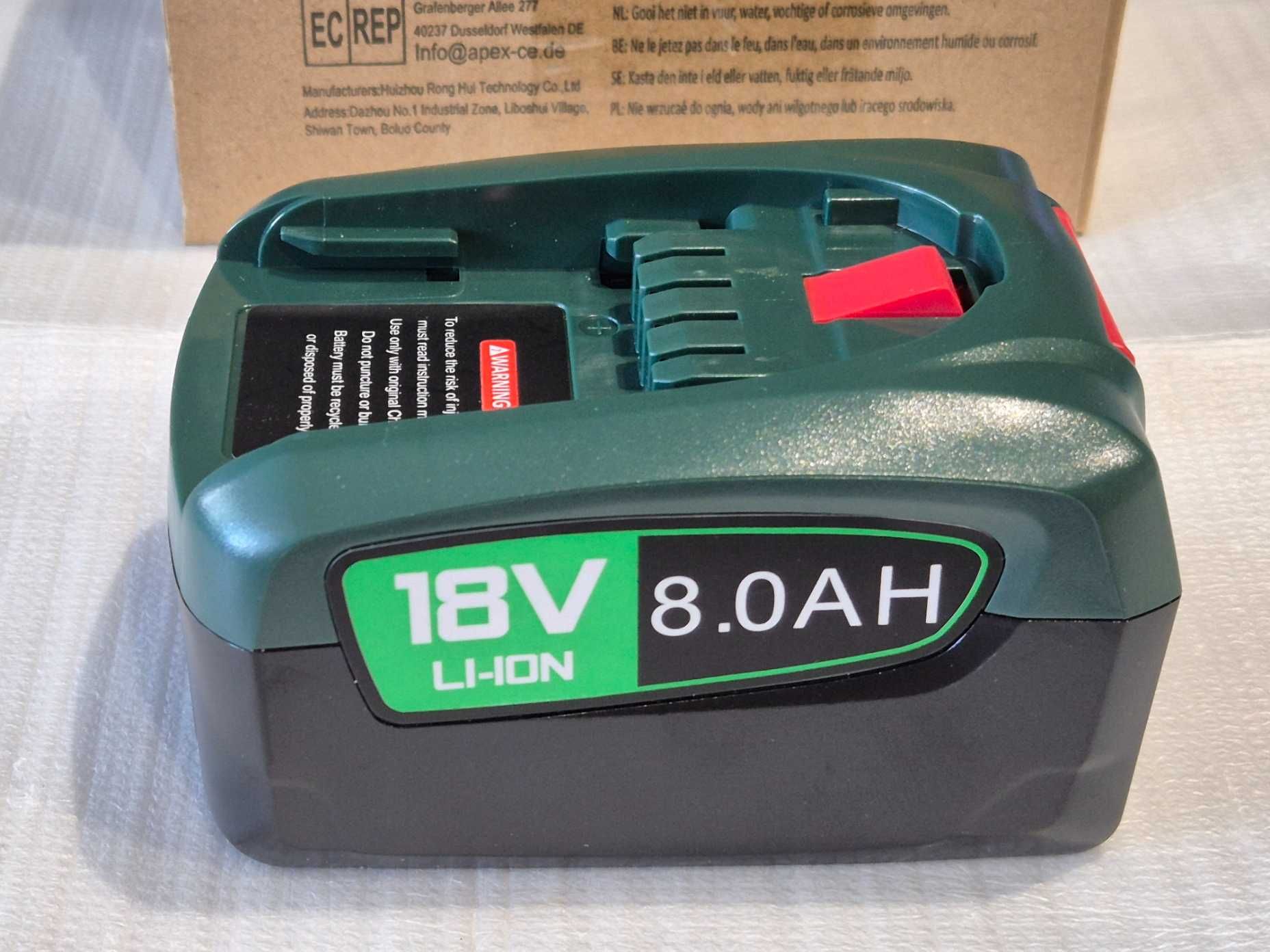 Ultra pojemny akumulator Li-Ion do Bosch 18V 8Ah PBA PSR PSB Power4All