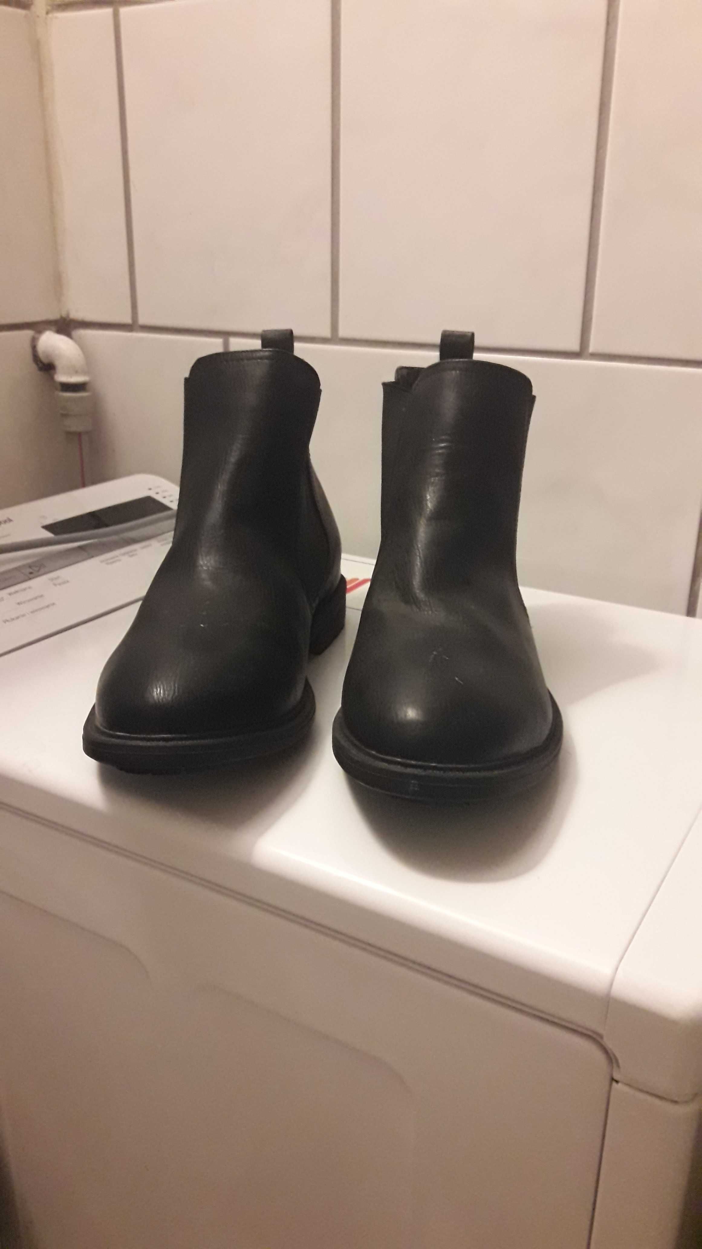 buty kowbojki nowe ! meskie skórzane 45 wkładka 29,5cm