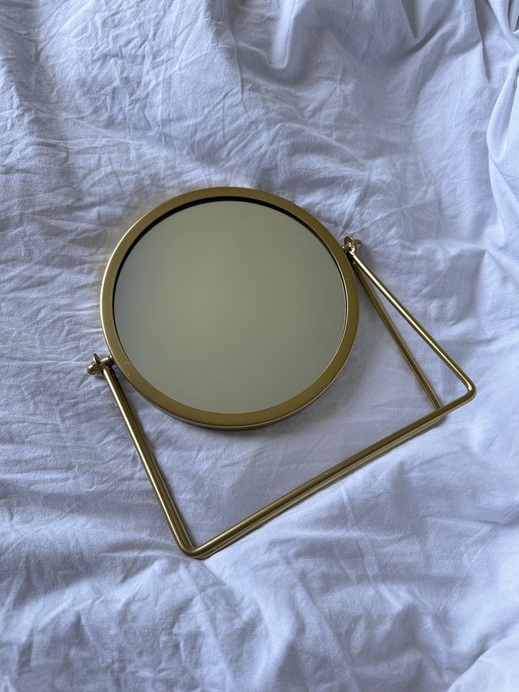 Nowe lusterko złote home&you do postawienia home lustro hit glamour