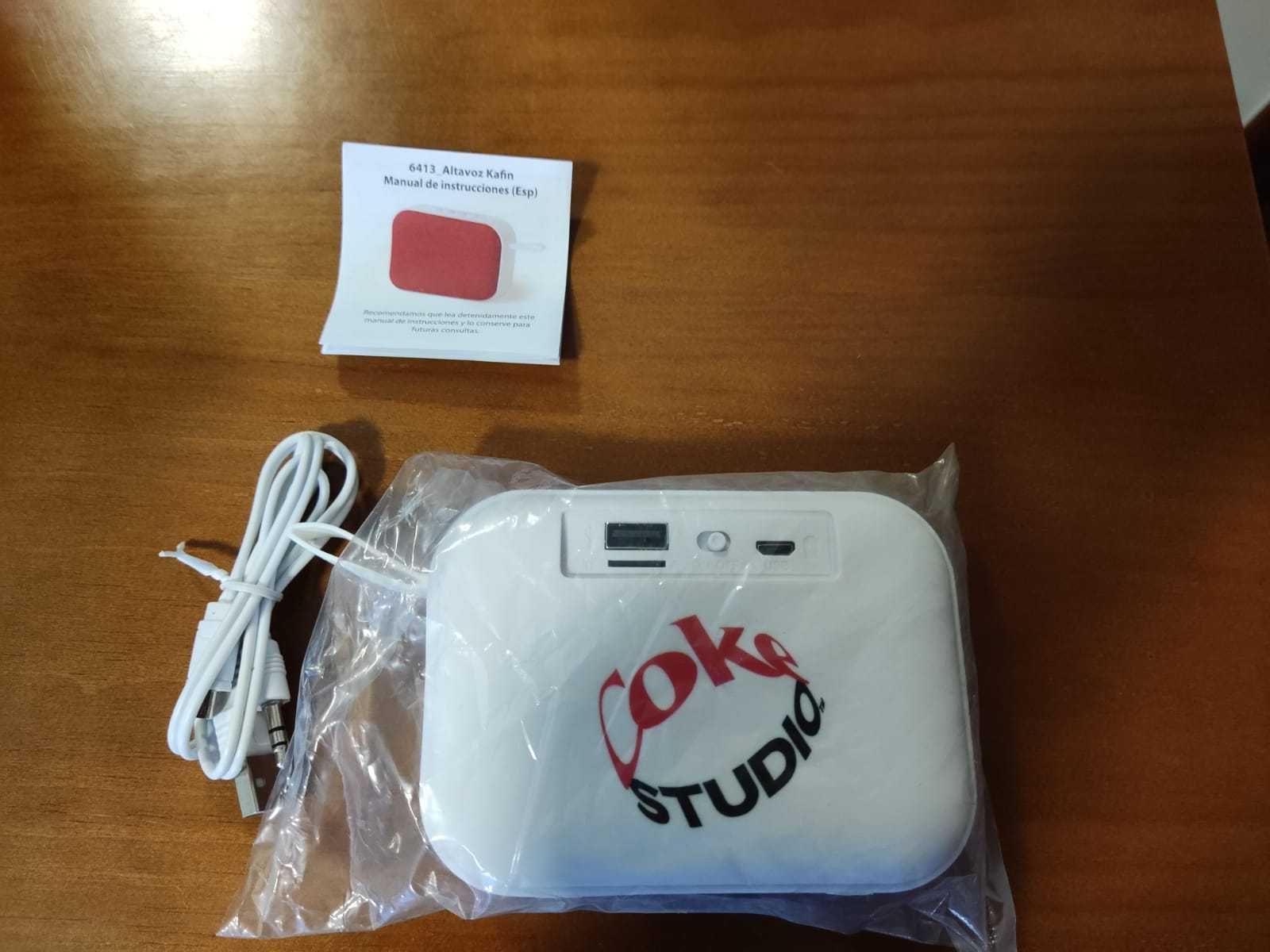 Coluna bluetooth portátil COCA-COLA