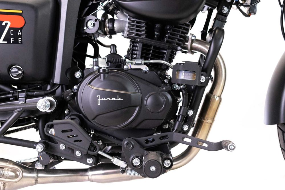 Junak M12 Cafe Racer 125 ABS czarny mat nowy kat. B nowy 2025