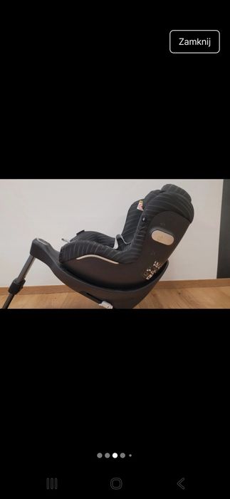 Fotelik obrotowy vaya i-size