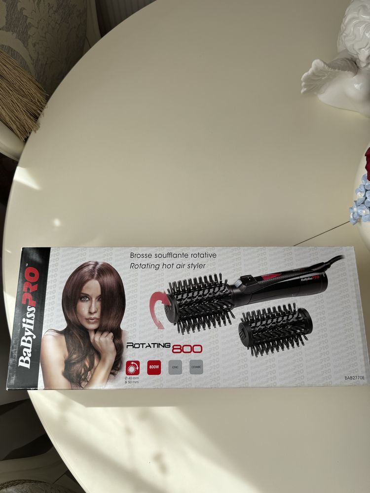 Фен-щетка для волос BaByliss PRO Rotating 800