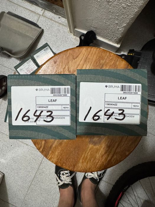 Torneiras de passagem Bruma