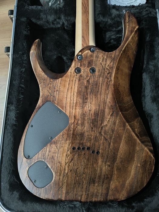 Ibanez RGAIX6U ABS Iron Label - Antique Brown Stained