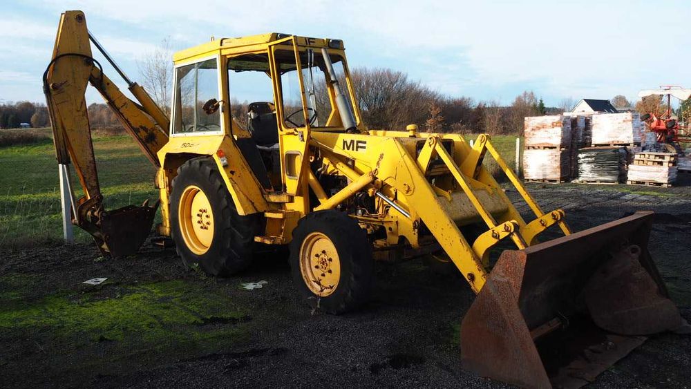 Koparko Ładowarka Massey Ferguson 50 B
