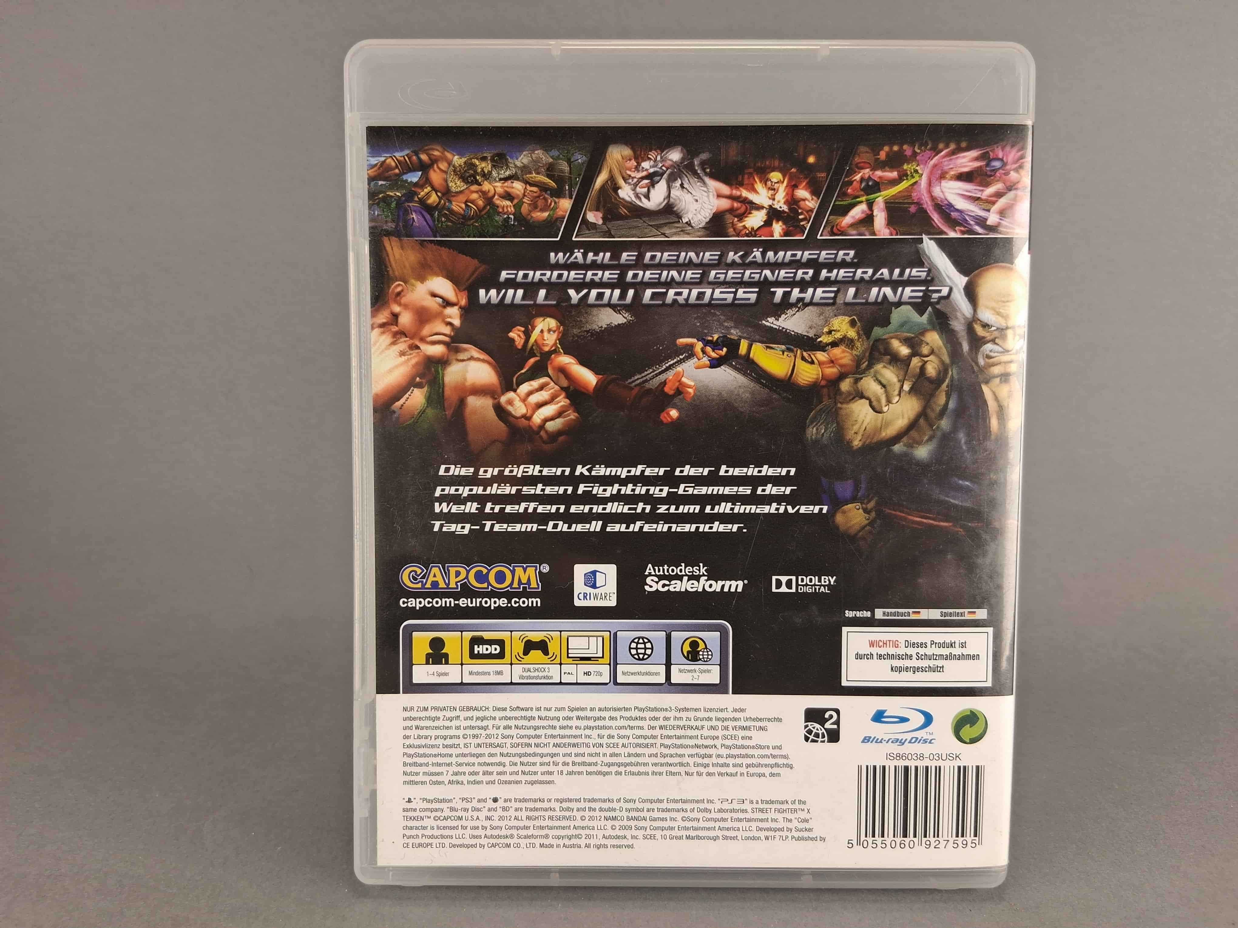 N008 Street Fighter X Tekken Na PlayStation 3 PS3 Bijatyka Capcom