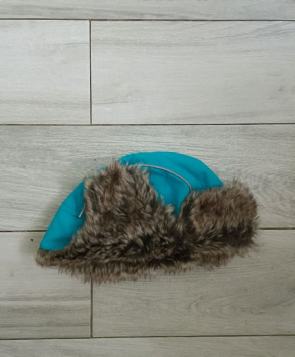 Czapka zimowa H&M 104 116 pilota uszatka futerko