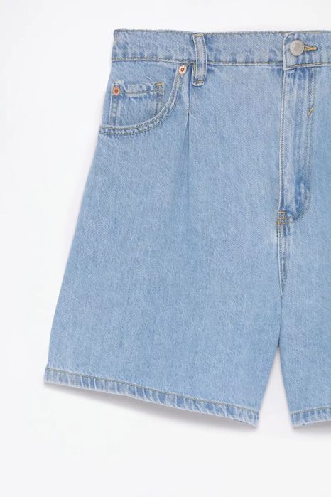 Джинсові шорти бермуди