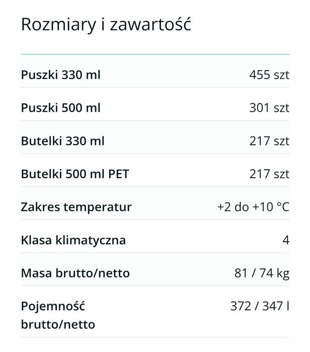 Szafa chłodnicza chłodziarka lodówka TEFCOLD SCU 1375