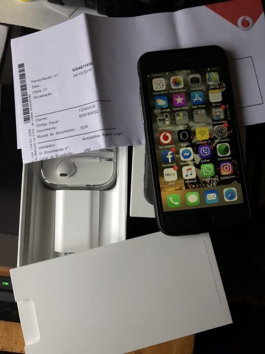 iPhone 7 32Gb grey com factura