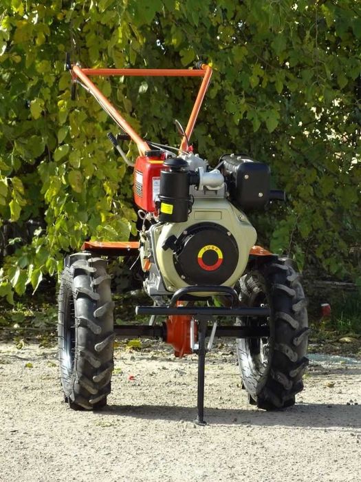 Мотоблок Зубр HT-135 DIFF (9 к.с.) дизель! редукторний! диференціал!