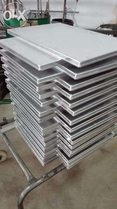 Tabuleiros Pastelaria 60x40x2 aluminio