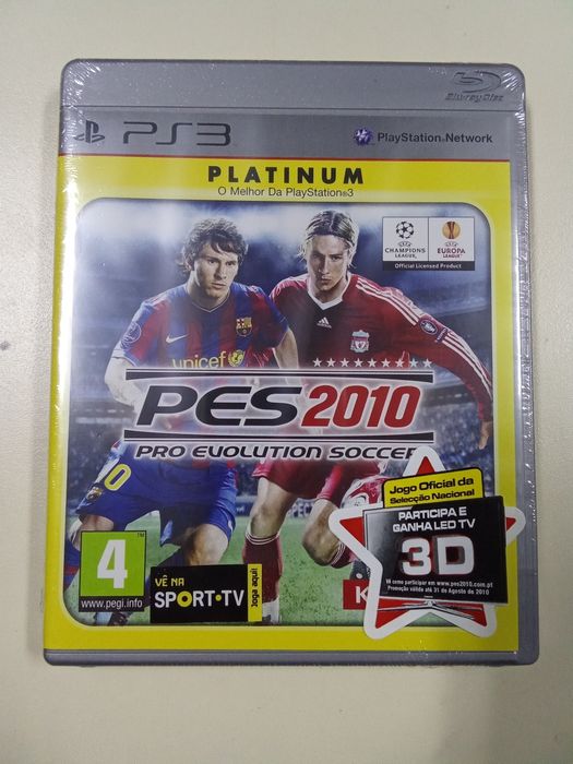 PES 2010 novo e selado