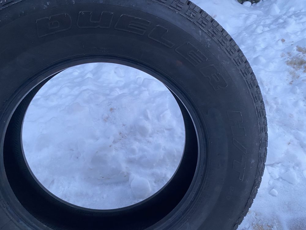 Резина колеса шини Bridgestone Dueler H/T 840 255/70 R18