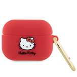 Hello Kitty HKAP3DKHSF Airpods Pro coverfuksja/fuschia Silicone 3D