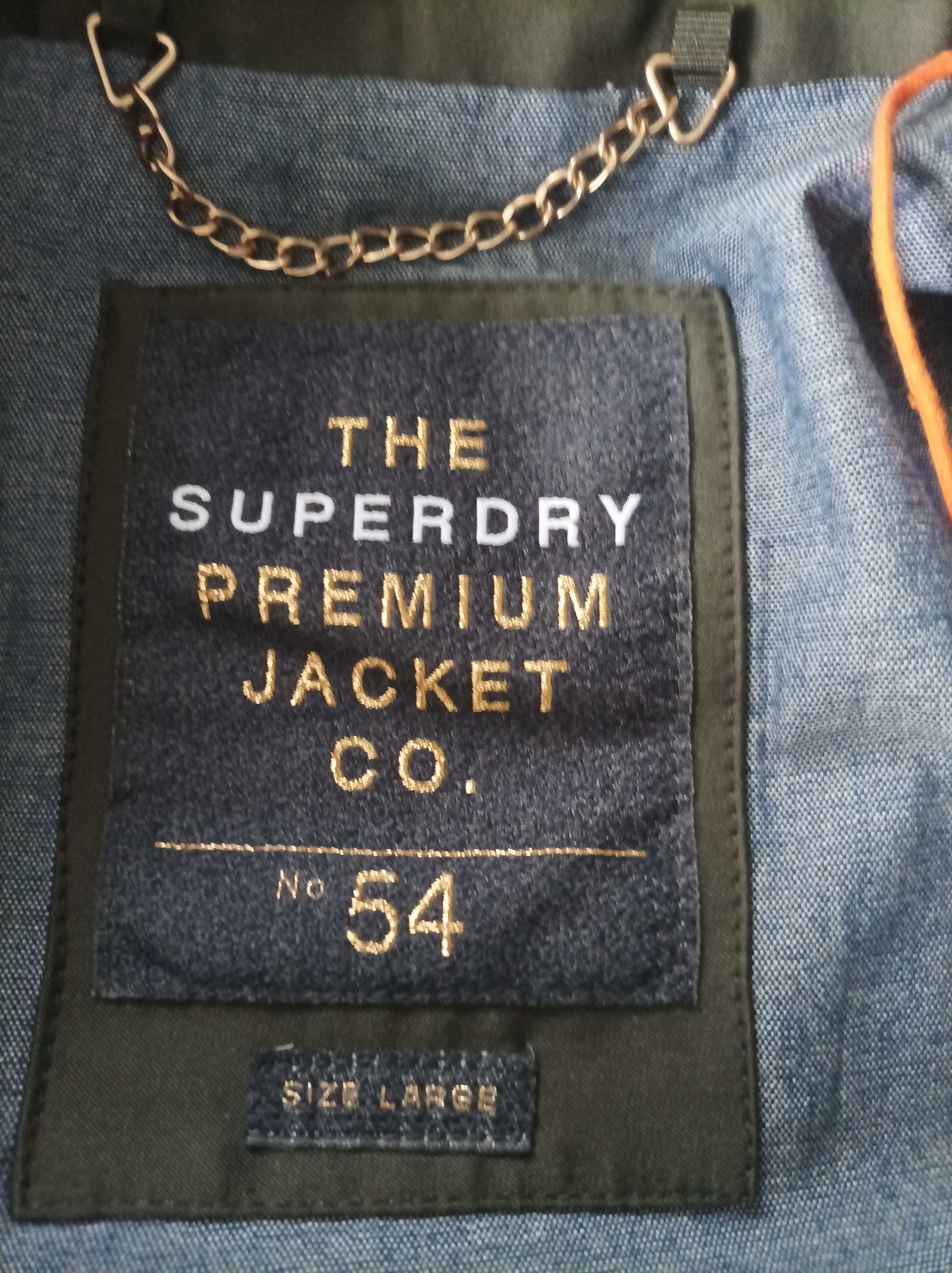 Trencz płaszcz Superdry Premium nowy L