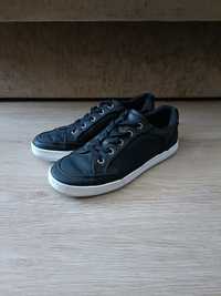 Czarne buty trampki/sneakersy damskie r. 38