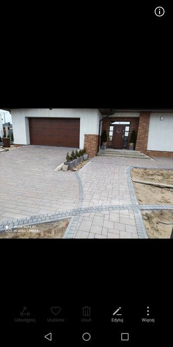 Układanie kostki brukowej