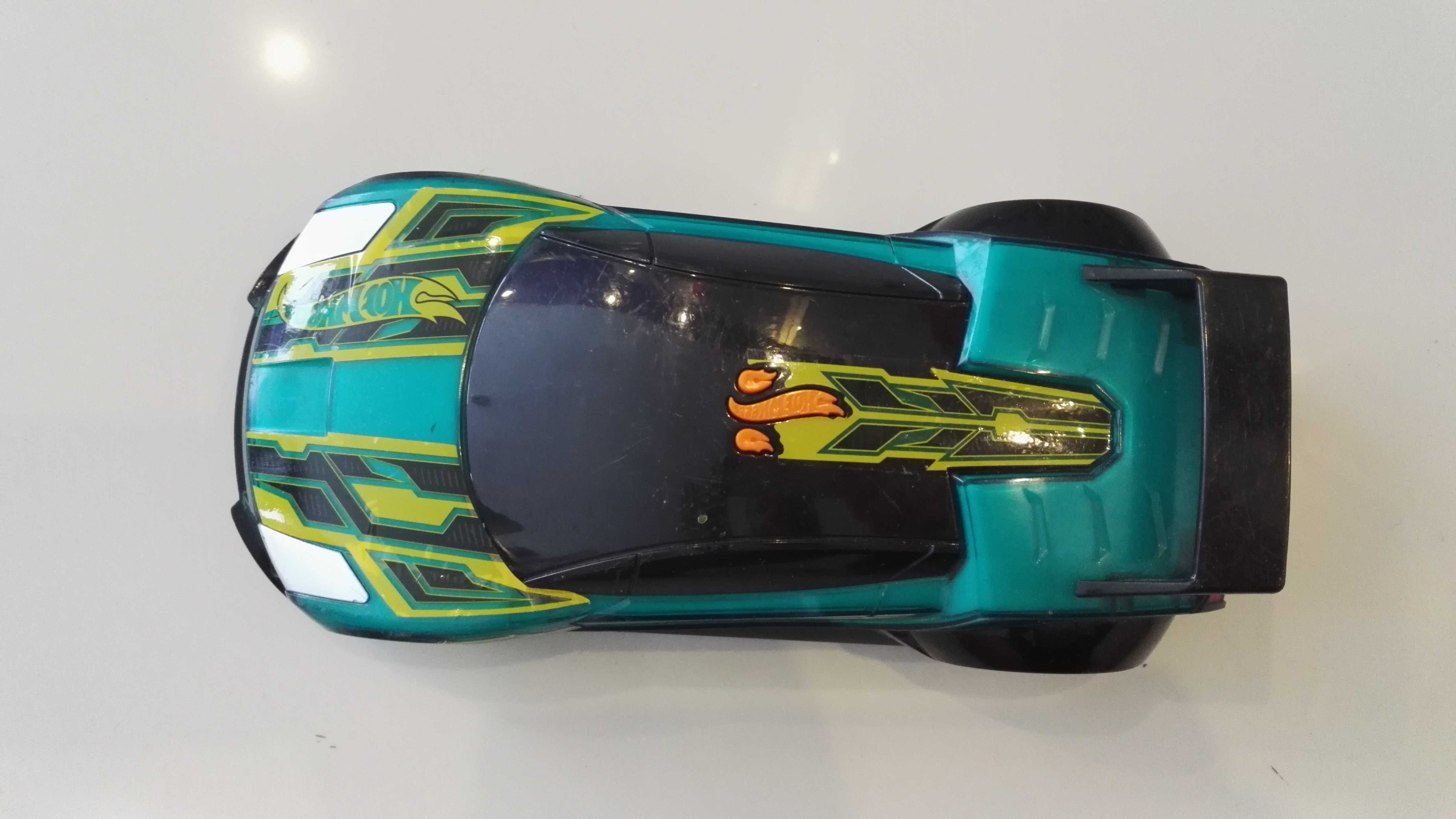 hot wheels - hyper racer ze światłem i dźwiękiem  x